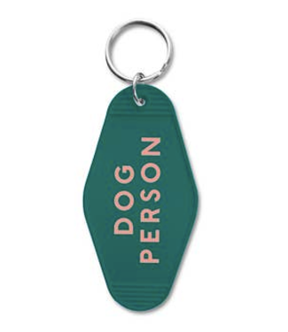 Declaration & Co. Motel Keychain: Dog Person