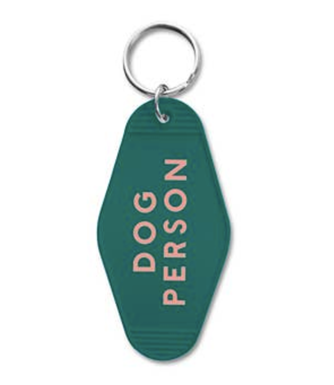 Declaration & Co. Motel Keychain: Dog Person