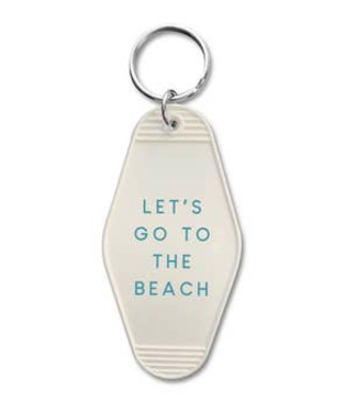 Declaration & Co. Motel Keychain: Let's Go To The Beach