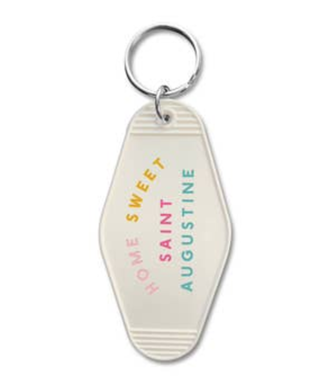 Declaration & Co. Motel Keychain: Home Sweet St. Augustine