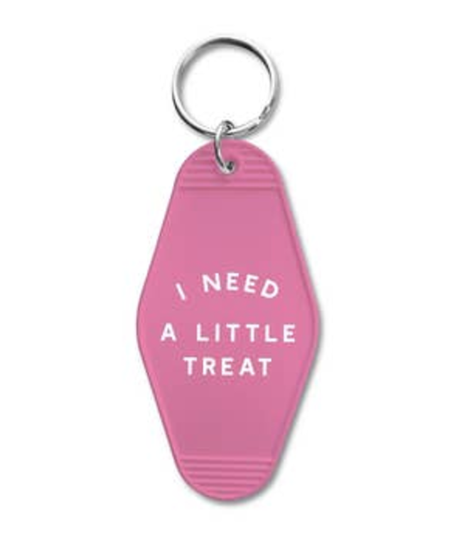 Declaration & Co. Motel Keychain: I Need A Little Treat