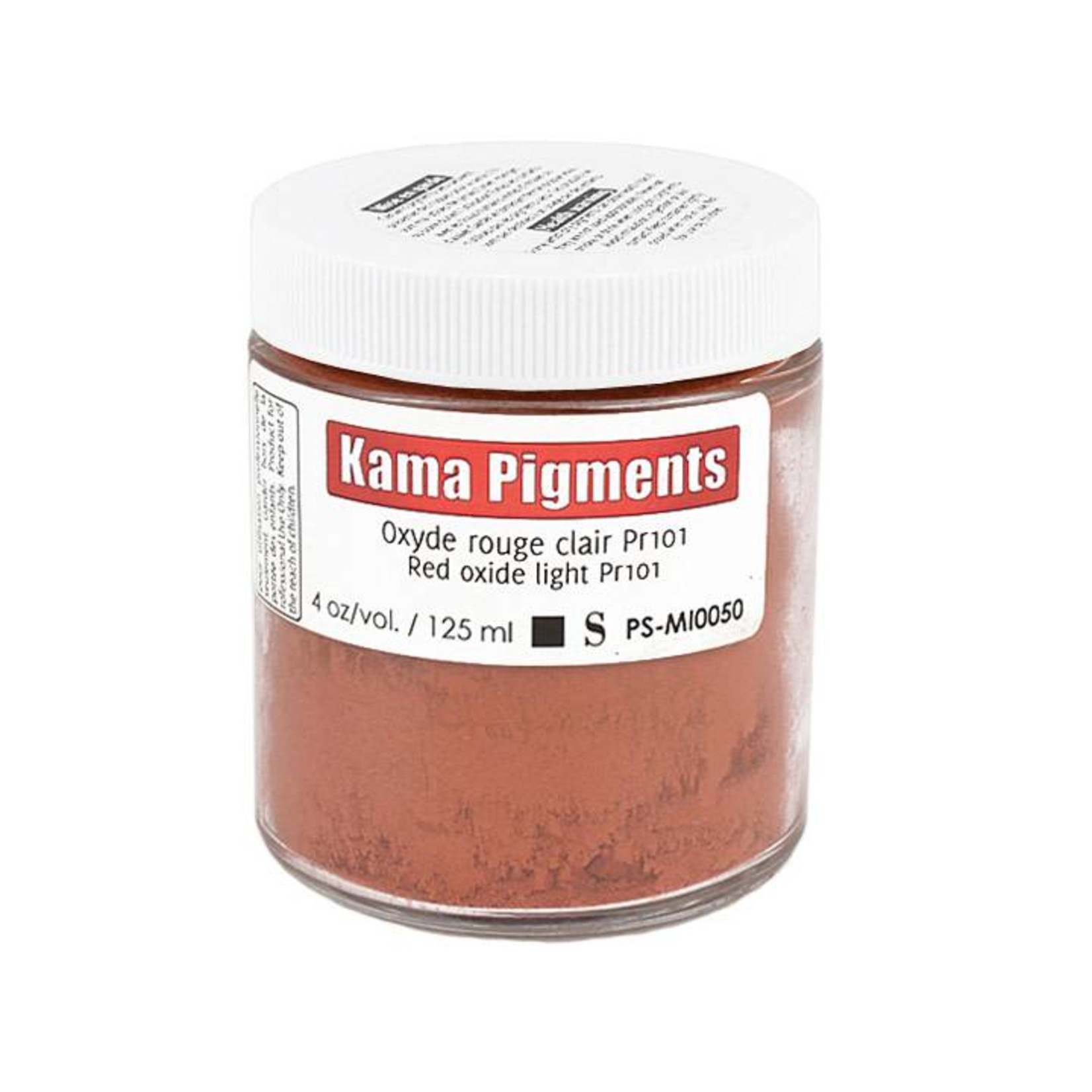 KAMA KAMA PIGMENTS 4OZ RED OXIDE LIGHT