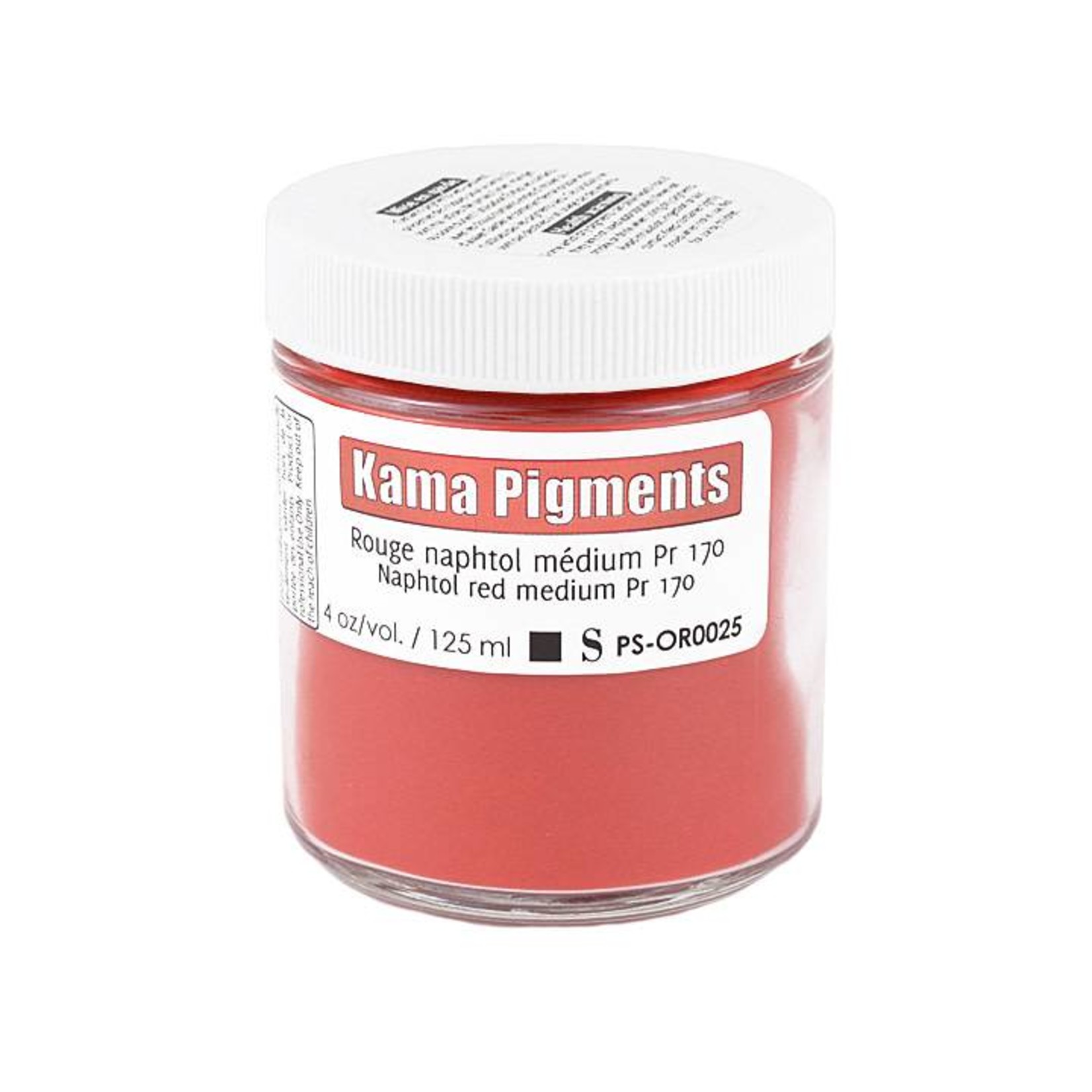 KAMA KAMA PIGMENTS 4OZ NAPTHOL RED MEDIUM