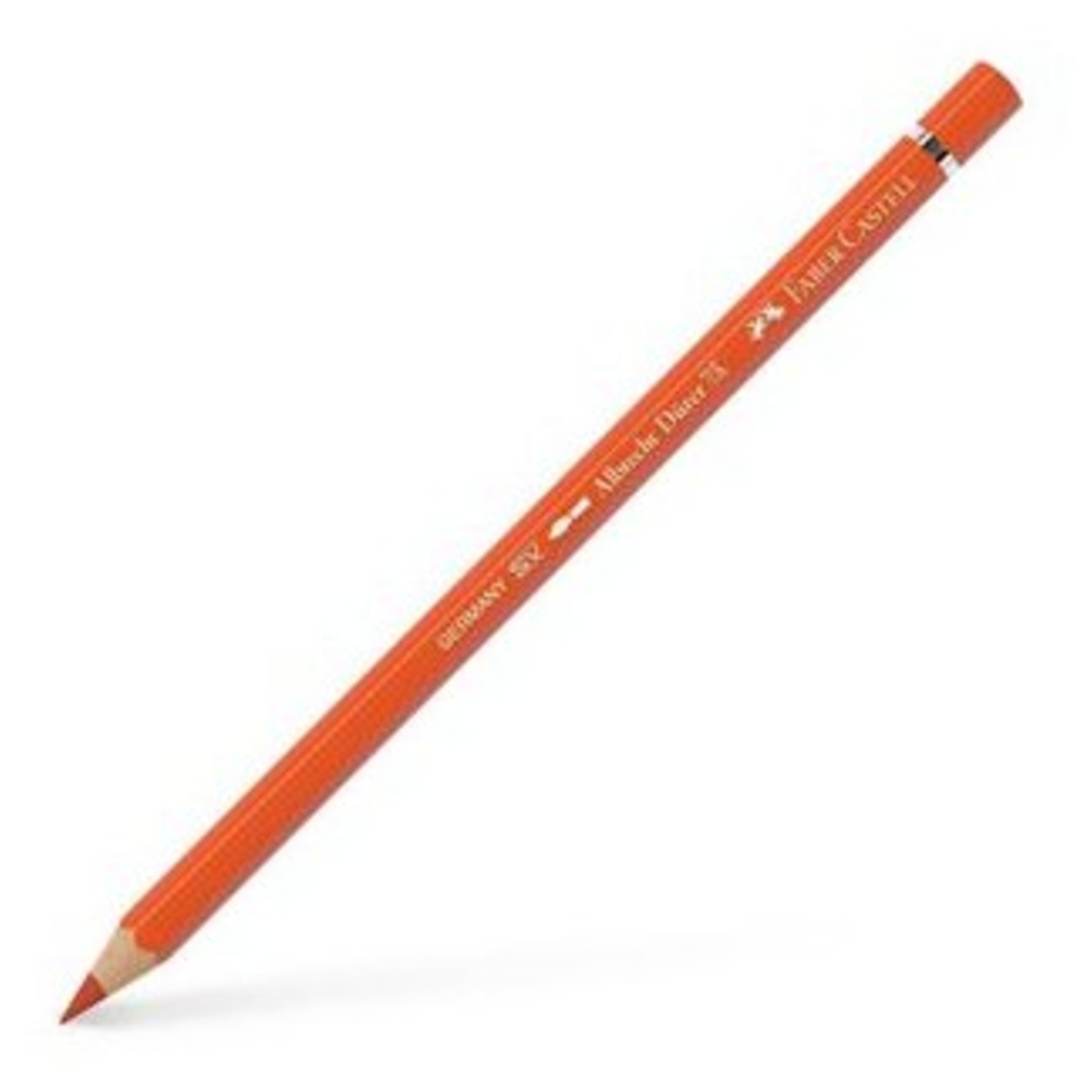 FABER CASTELL ALBRECHT DURER WATERCOLOUR PENCIL 115 DARK CADMIUM ORANGE