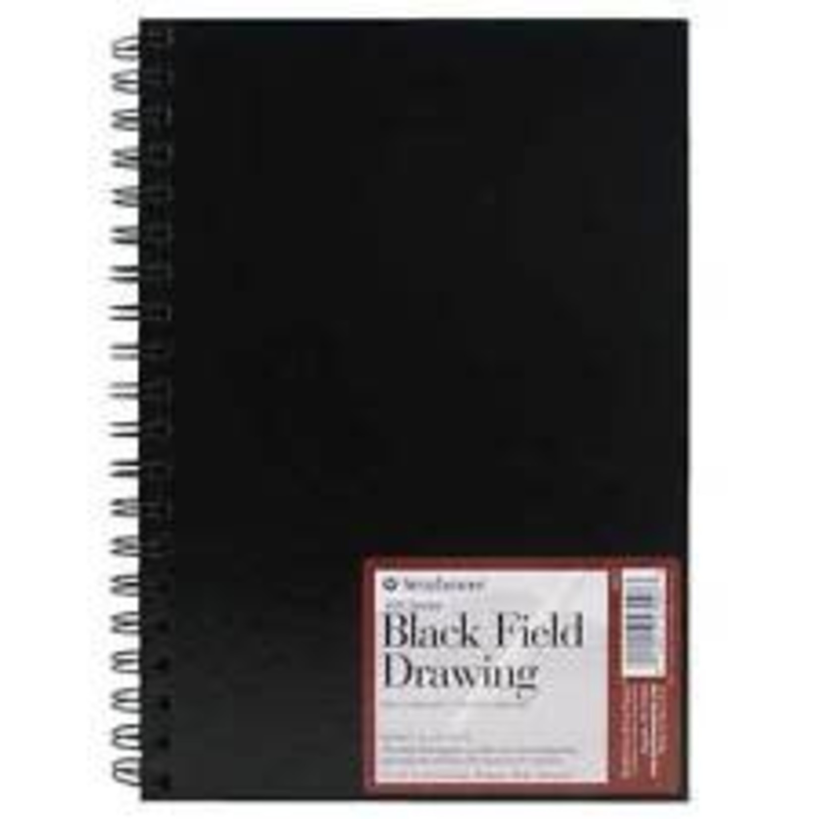 STRATHMORE STRATHMORE BLACK FIELD DRAWING SKETCH BOOK 7X10