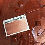 STONEGROUND STONEGROUND WATERCOLOUR HALF PAN GENUINE INDIAN RED