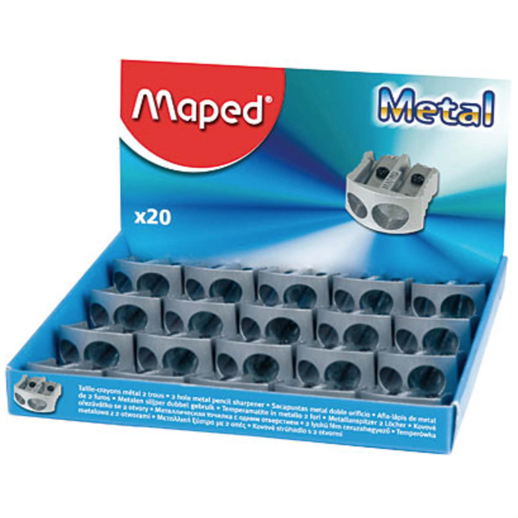 MAPED MAPED DOUBLE HOLE METAL SHARPENER