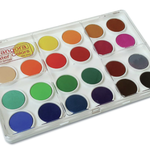 ANGORA WATERCOLOUR SEMI-MOIST PAN SET/24