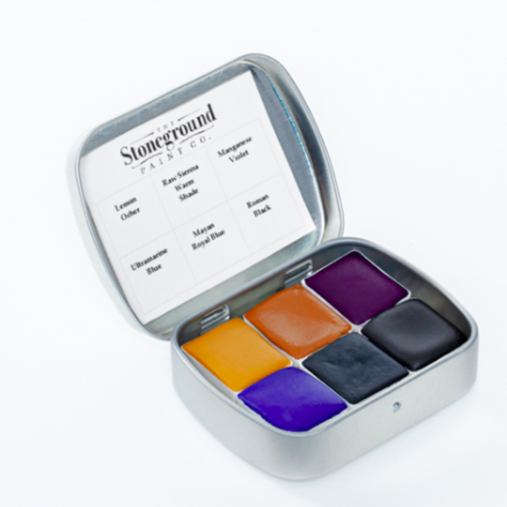 STONEGROUND WATERCOLOUR PALETTE SMALL WINTER DISC