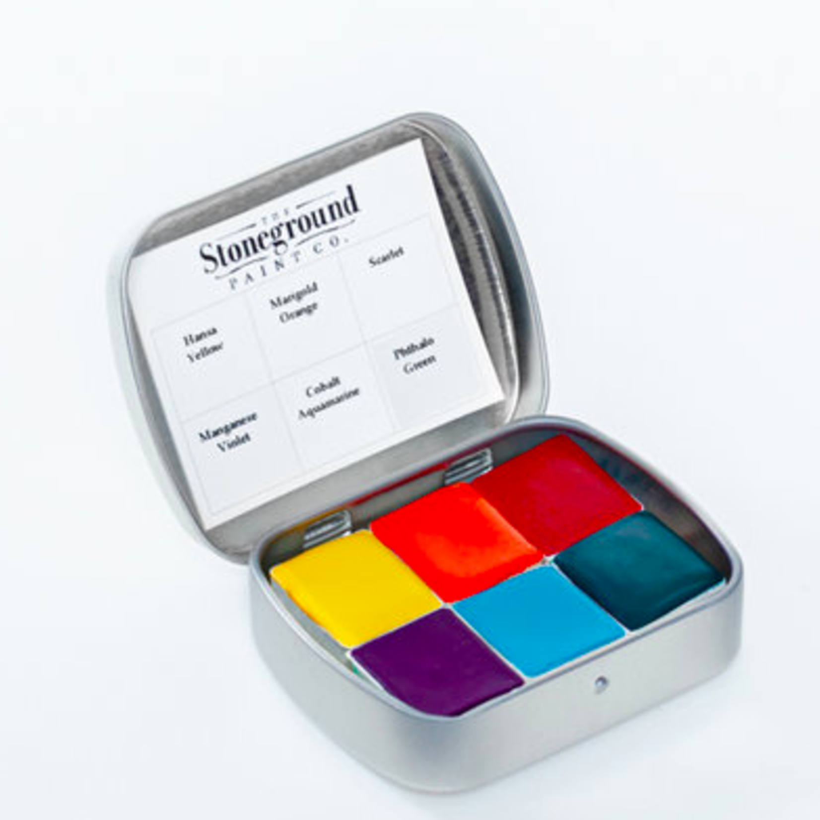 STONEGROUND WATERCOLOUR PALETTE SMALL SUMMER DISC