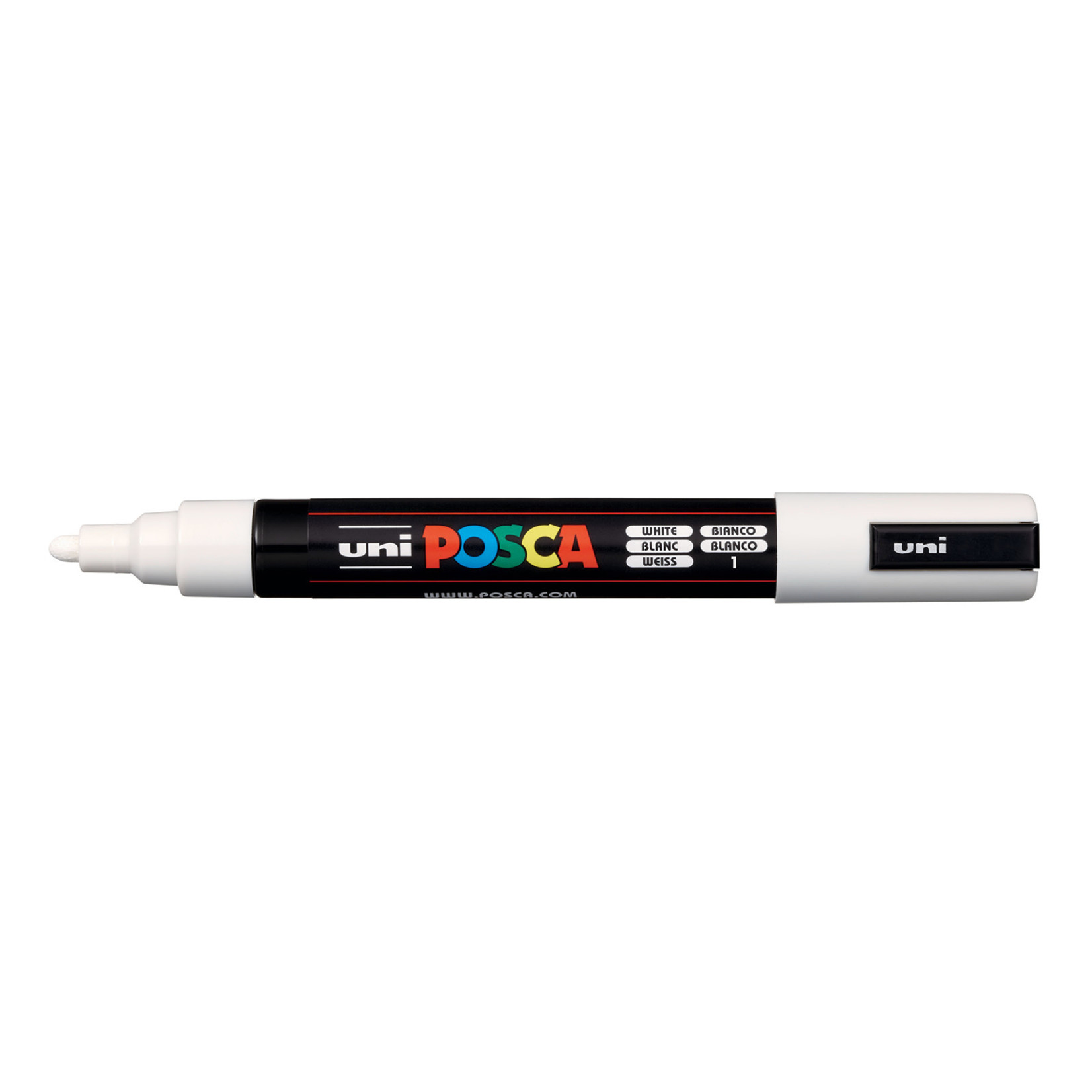 UNI POSCA MARKER PC-5M WHITE