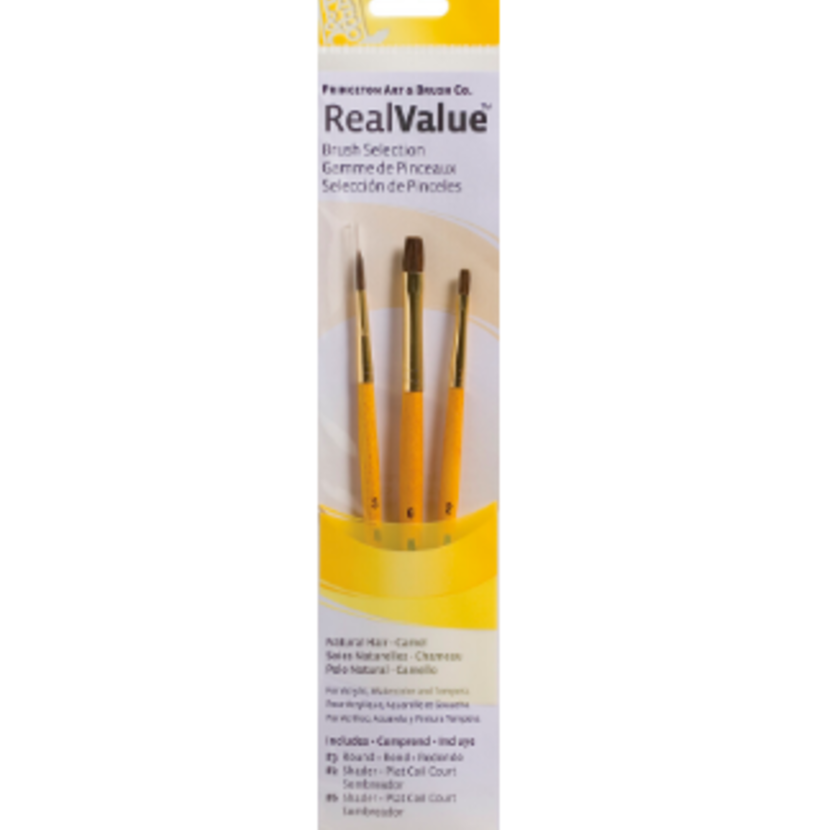 PRINCETON PRINCETON REAL VALUE BRUSH SET 9101