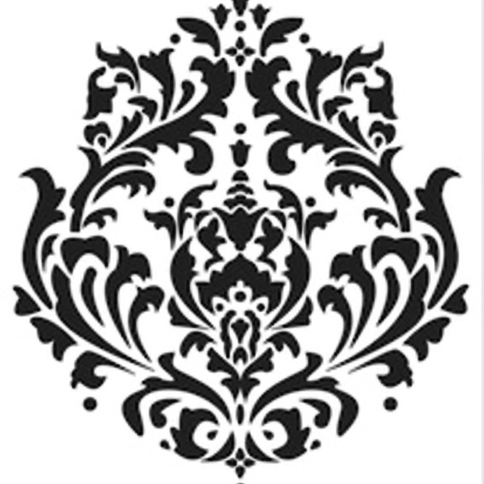 THE CRAFTERS WORKSHOP STENCIL 6X6 TCW195S MINI BROCADE