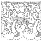 THE CRAFTERS WORKSHOP STENCIL 6X6 TCW557S MINI LACE