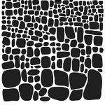 THE CRAFTERS WORKSHOP STENCIL 6X6 TCW834S MINI STONE INCREASE