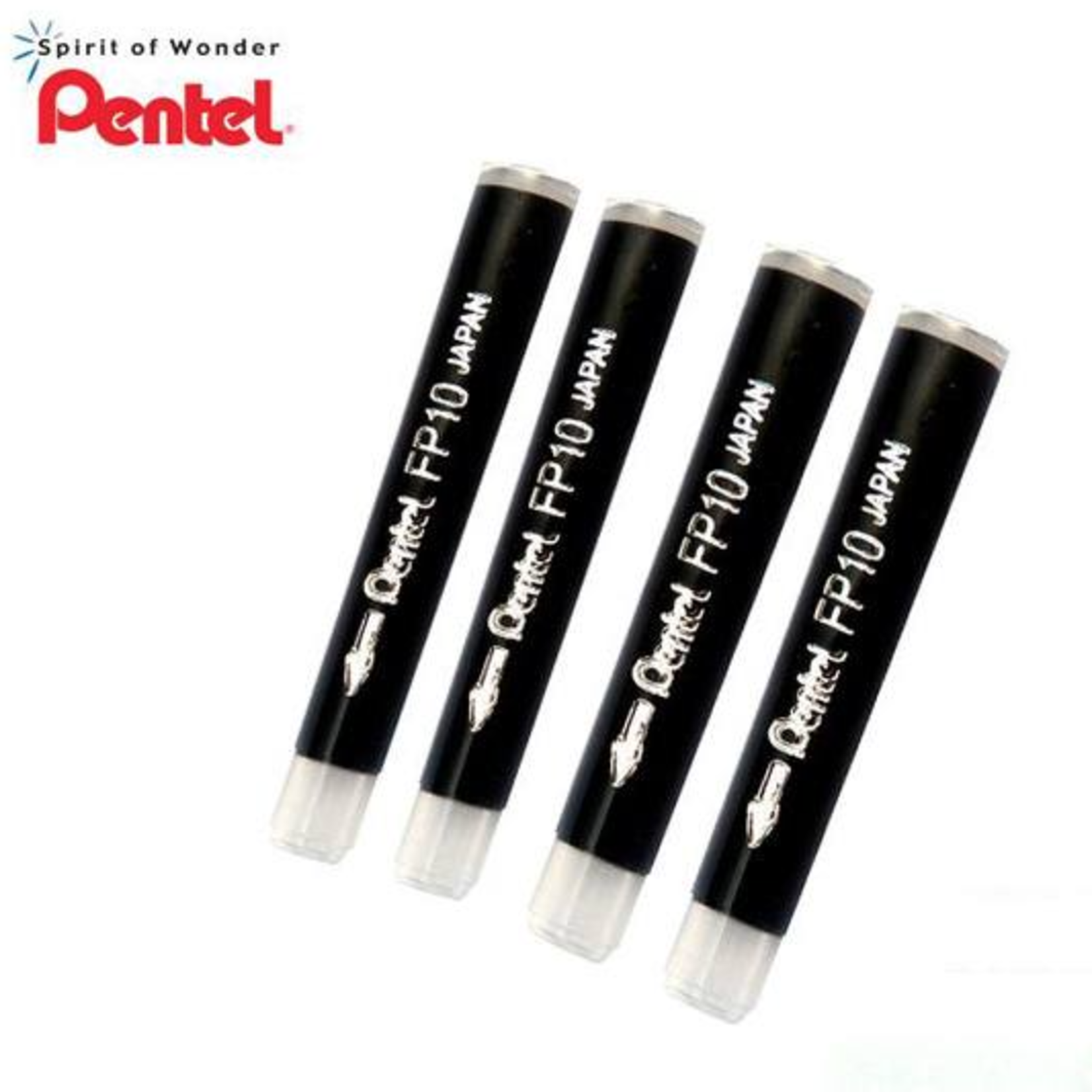 PENTEL PENTEL ARTS POCKET BRUSH REFILL 4/PK