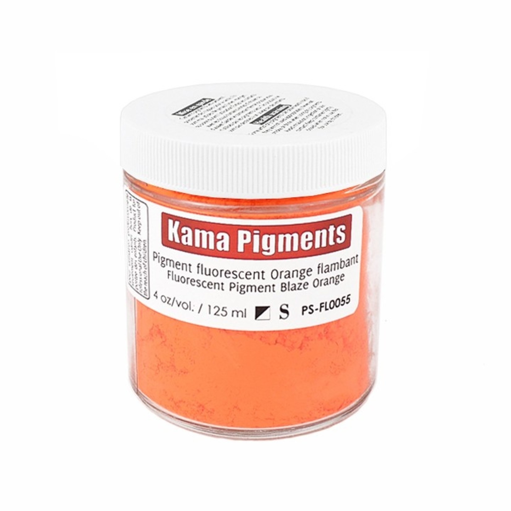 KAMA PIGMENTS 4OZ FLUORESCENT BLAZE ORANGE