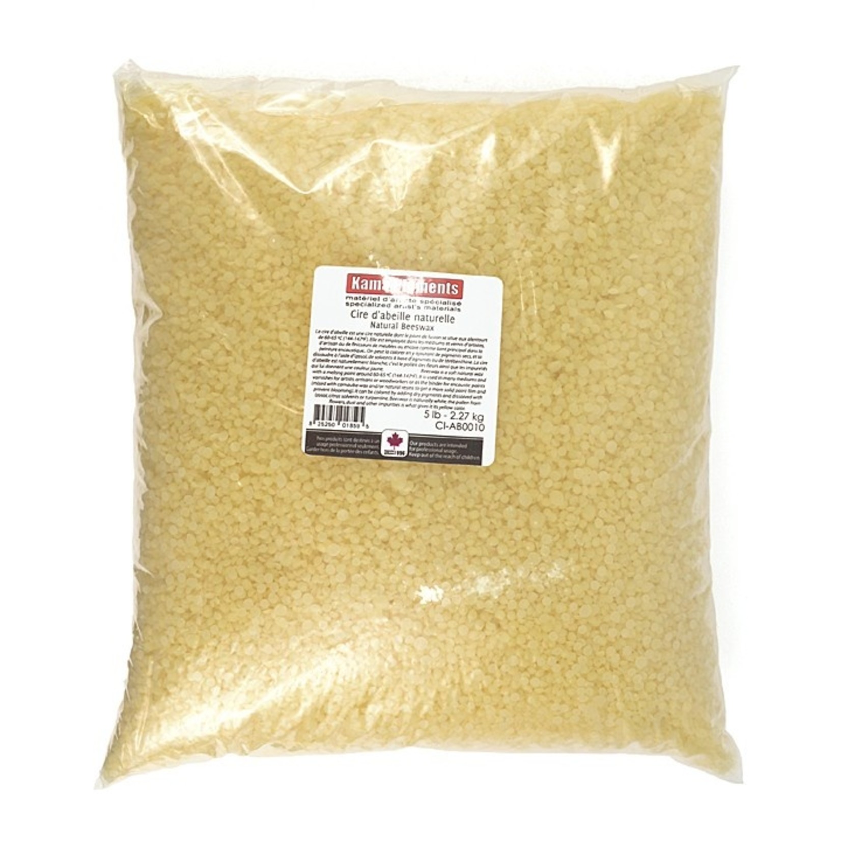 KAMA KAMA NATURAL BEESWAX 5LB