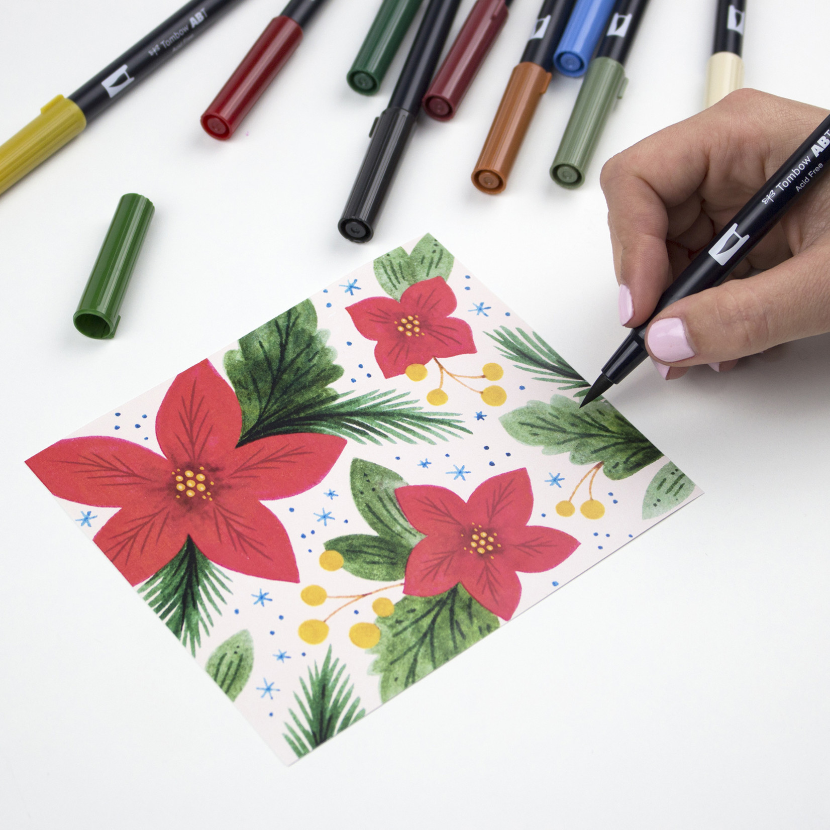 TOMBOW ABT DUAL BRUSH PEN 443 TURQUOISE