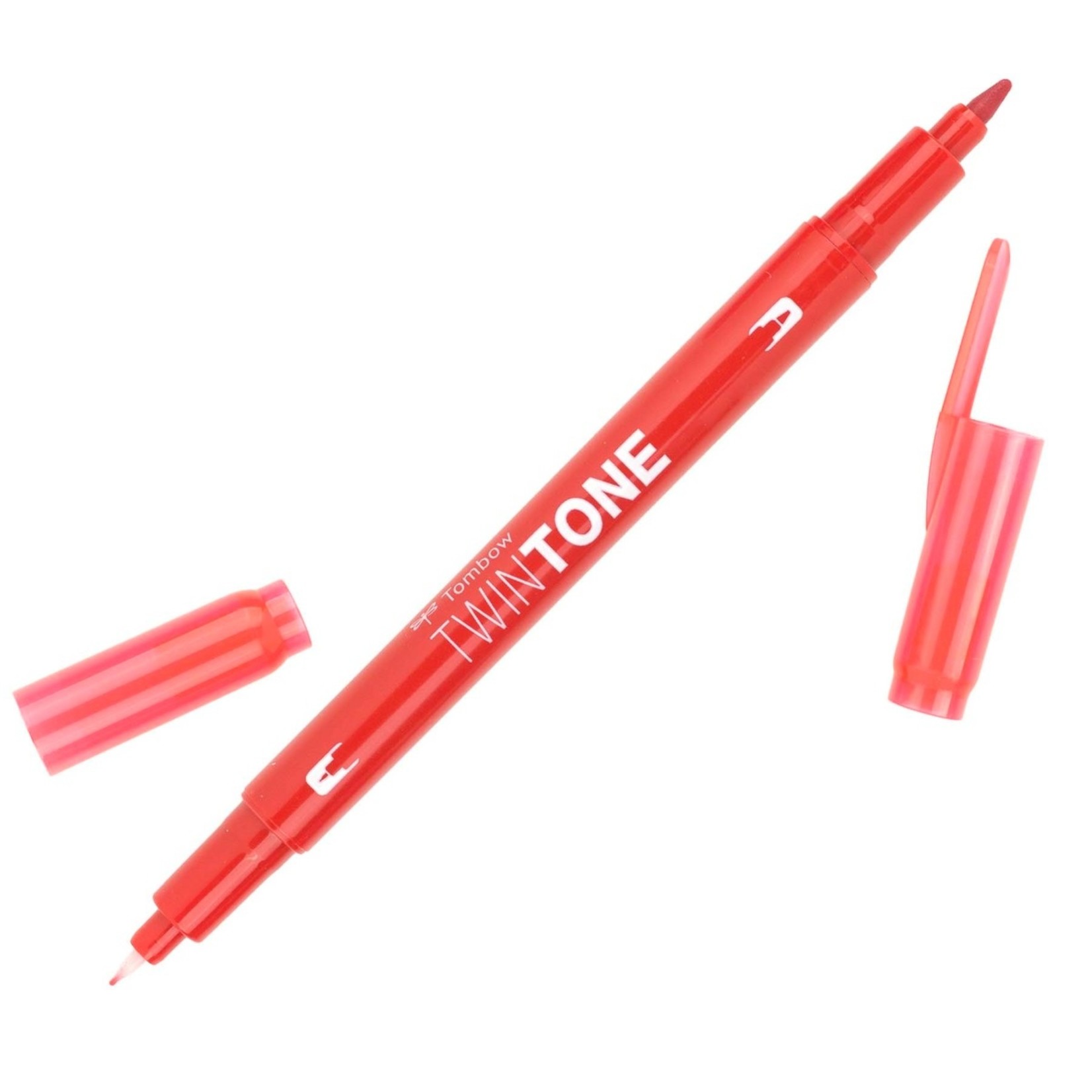 TOMBOW TWIN-TONE DUAL-TIP MARKER 25 RED