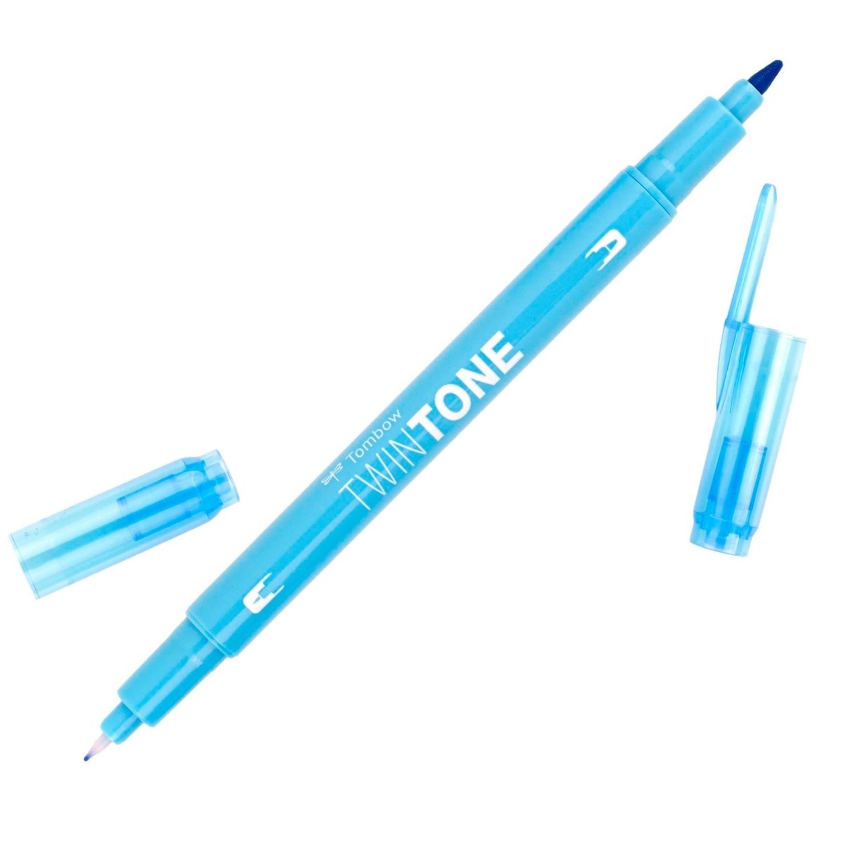 TOMBOW TWIN-TONE DUAL-TIP MARKER 13 LIGHT BLUE