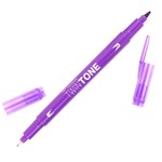 TOMBOW TWIN-TONE DUAL-TIP MARKER 19 VIOLET