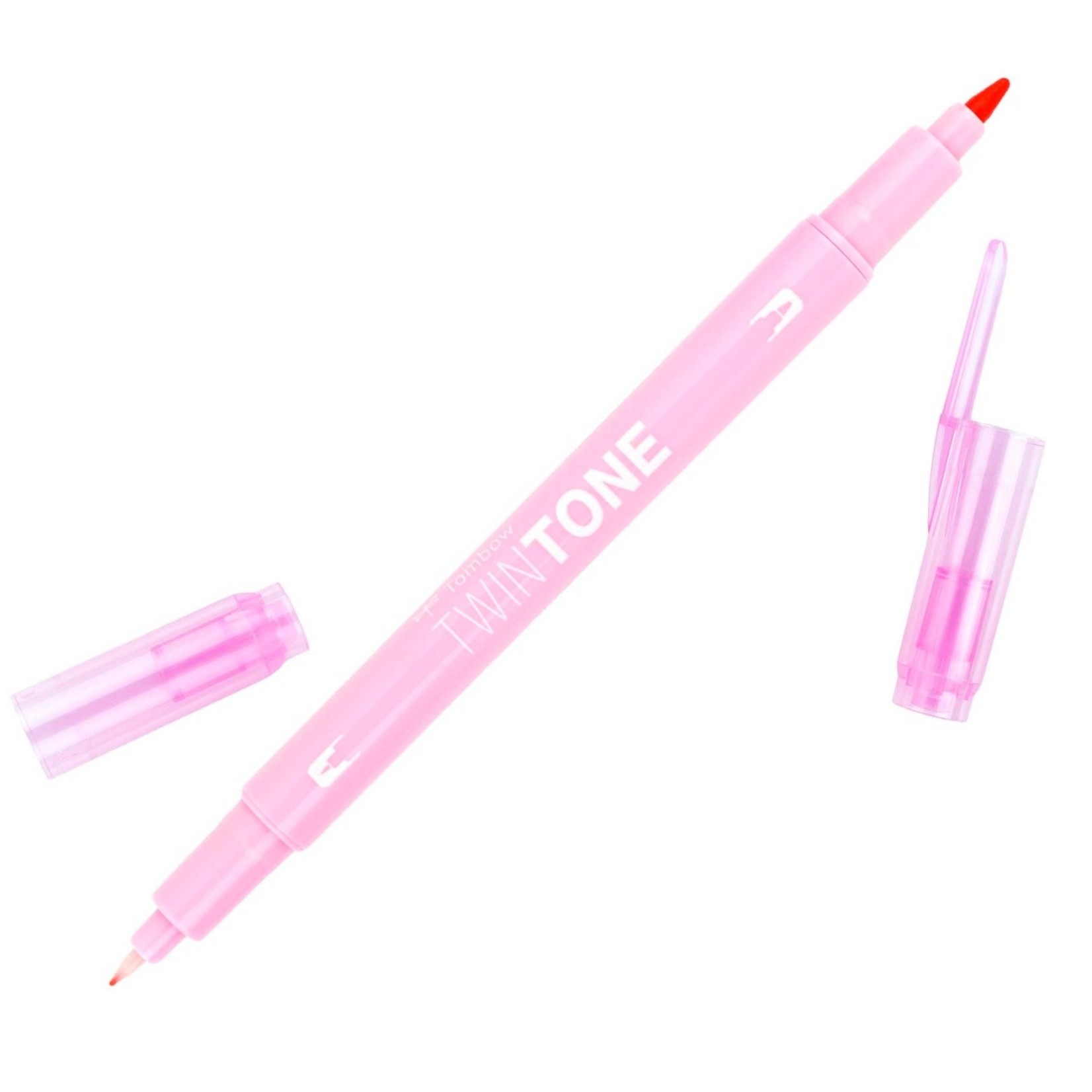 TOMBOW TWIN-TONE DUAL-TIP MARKER 58 PALE ROSE
