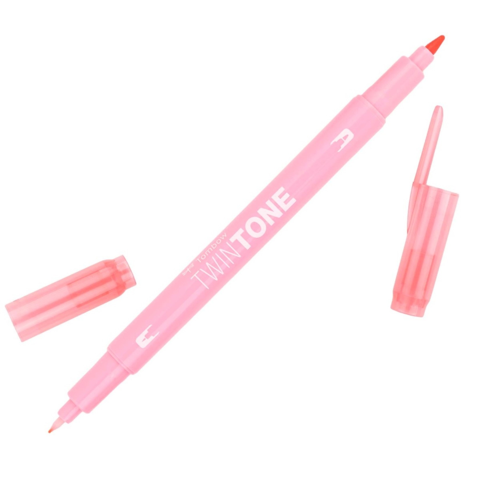 TOMBOW TWIN-TONE DUAL-TIP MARKER 61 PEACH PINK