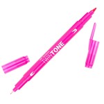 TOMBOW TWIN-TONE DUAL-TIP MARKER 22 PINK
