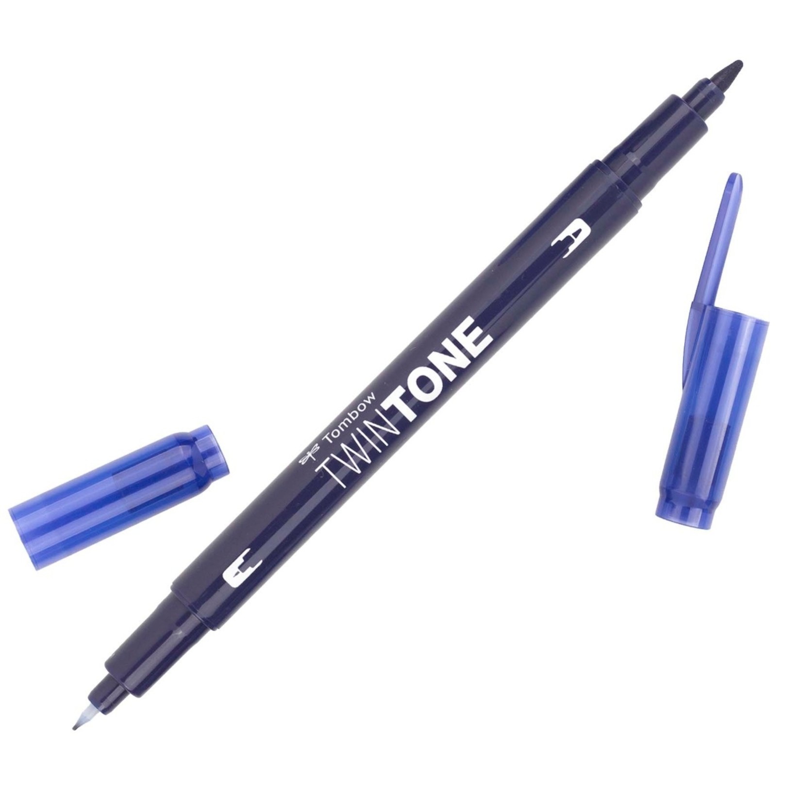 TOMBOW TWIN-TONE DUAL-TIP MARKER 42 NAVY