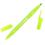 TOMBOW TWIN-TONE DUAL-TIP MARKER 50 LIME GREEN