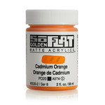 GOLDEN SO FLAT MATTE ACRYLIC 2OZ CADMIUM ORANGE