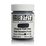 GOLDEN SO FLAT MATTE ACRYLIC 2OZ DIOXAZINE VIOLET DEEP
