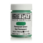GOLDEN SO FLAT MATTE ACRYLIC 2OZ PERMANENT GREEN