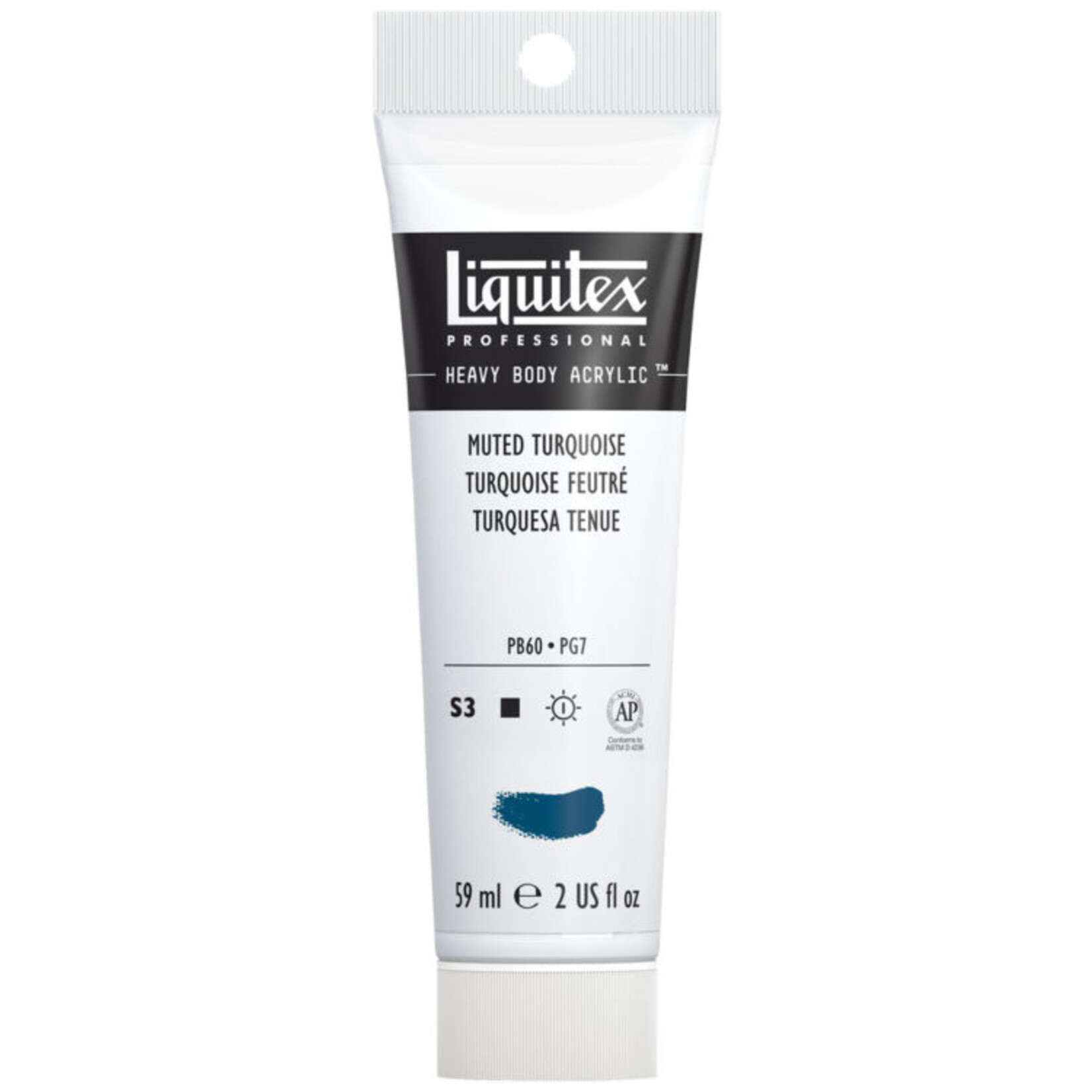LIQUITEX HEAVY BODY ACRYLIC 59ML MUTED TURQUOISE