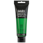 LIQUITEX LIQUITEX BASICS ACRYLIC 118ML GREEN LIGHT PERMANENT