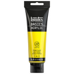 LIQUITEX LIQUITEX BASICS ACRYLIC 118ML PRIMARY YELLOW