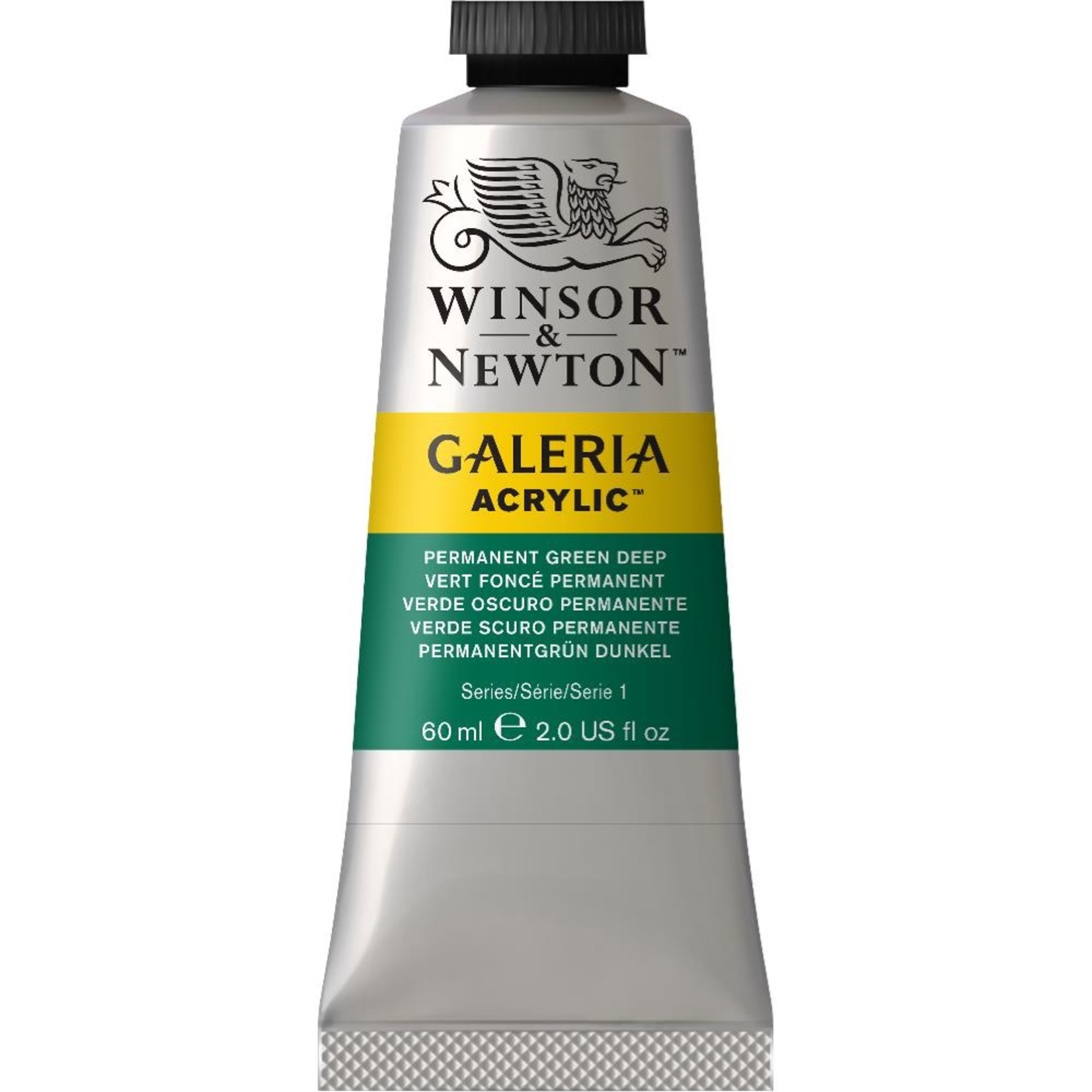 WINSOR NEWTON WINSOR & NEWTON GALERIA ACRYLIC 2OZ PERMANENT GREEN DEEP