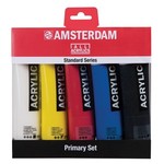 AMSTERDAM AMSTERDAM ACRYLIC 120ML SET/5 PRIMARY