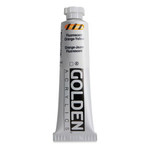 GOLDEN HEAVY BODY ACRYLIC 2OZ FLUORESCENT ORANGE-YELLOW