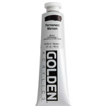 GOLDEN GOLDEN HEAVY BODY ACRYLIC 2OZ PERMANENT MAROON