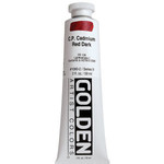 GOLDEN GOLDEN HEAVY BODY ACRYLIC 2OZ CADMIUM RED DARK