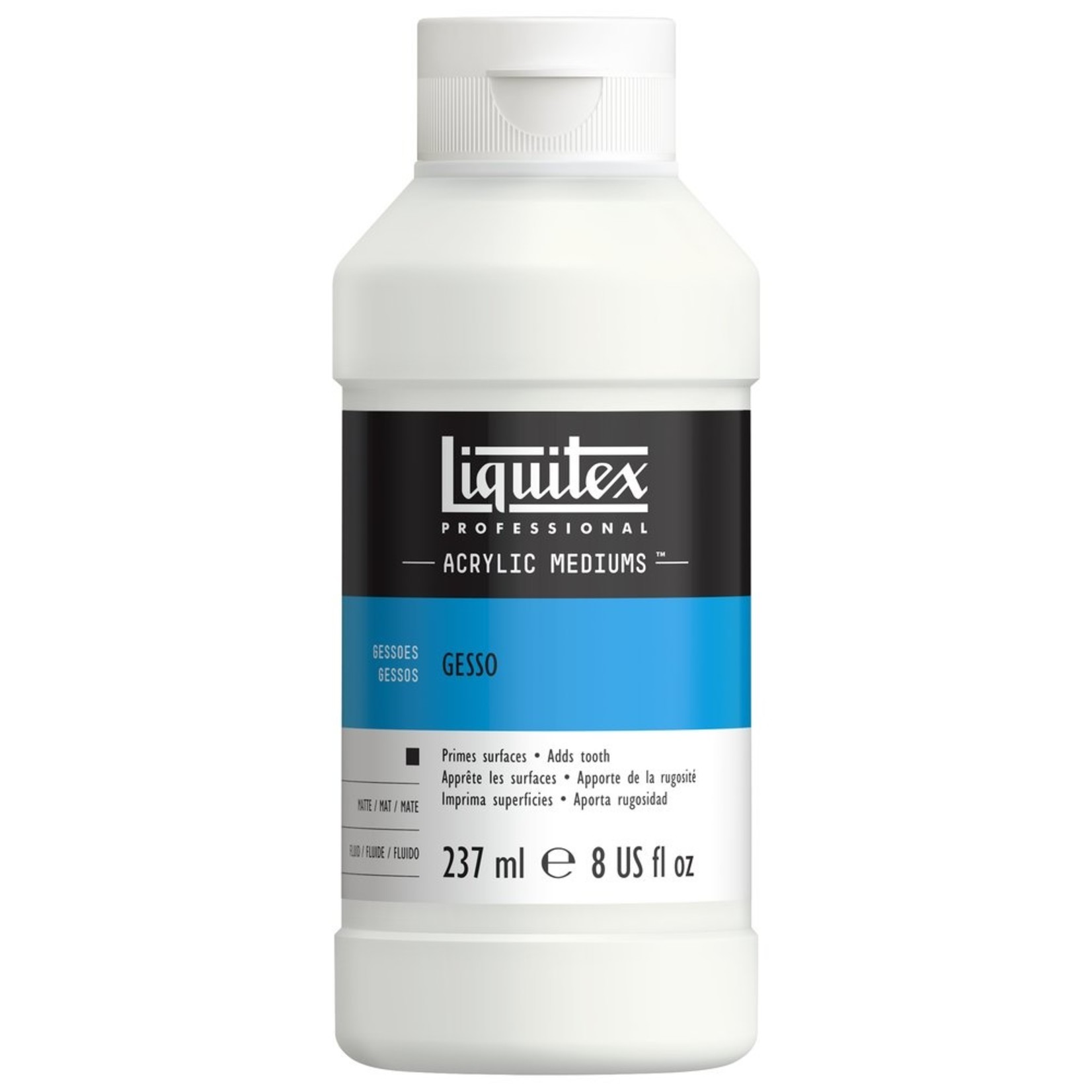 LIQUITEX LIQUITEX GESSO WHITE 8OZ