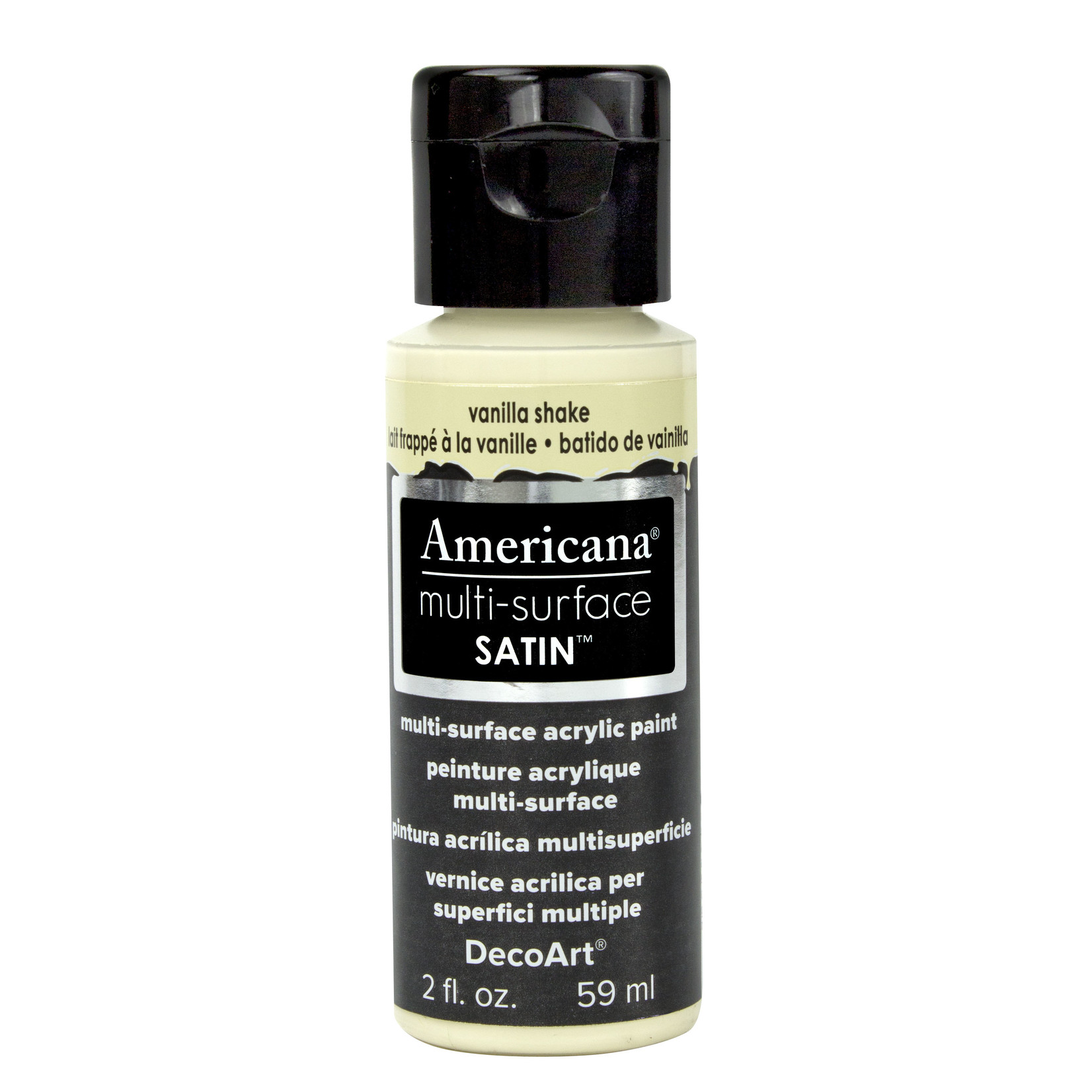 DECO ART AMERICANA ACRYLIC SATIN 2OZ VANILLA SHAKE