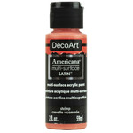 DECO ART AMERICANA ACRYLIC SATIN 2OZ SHRIMP