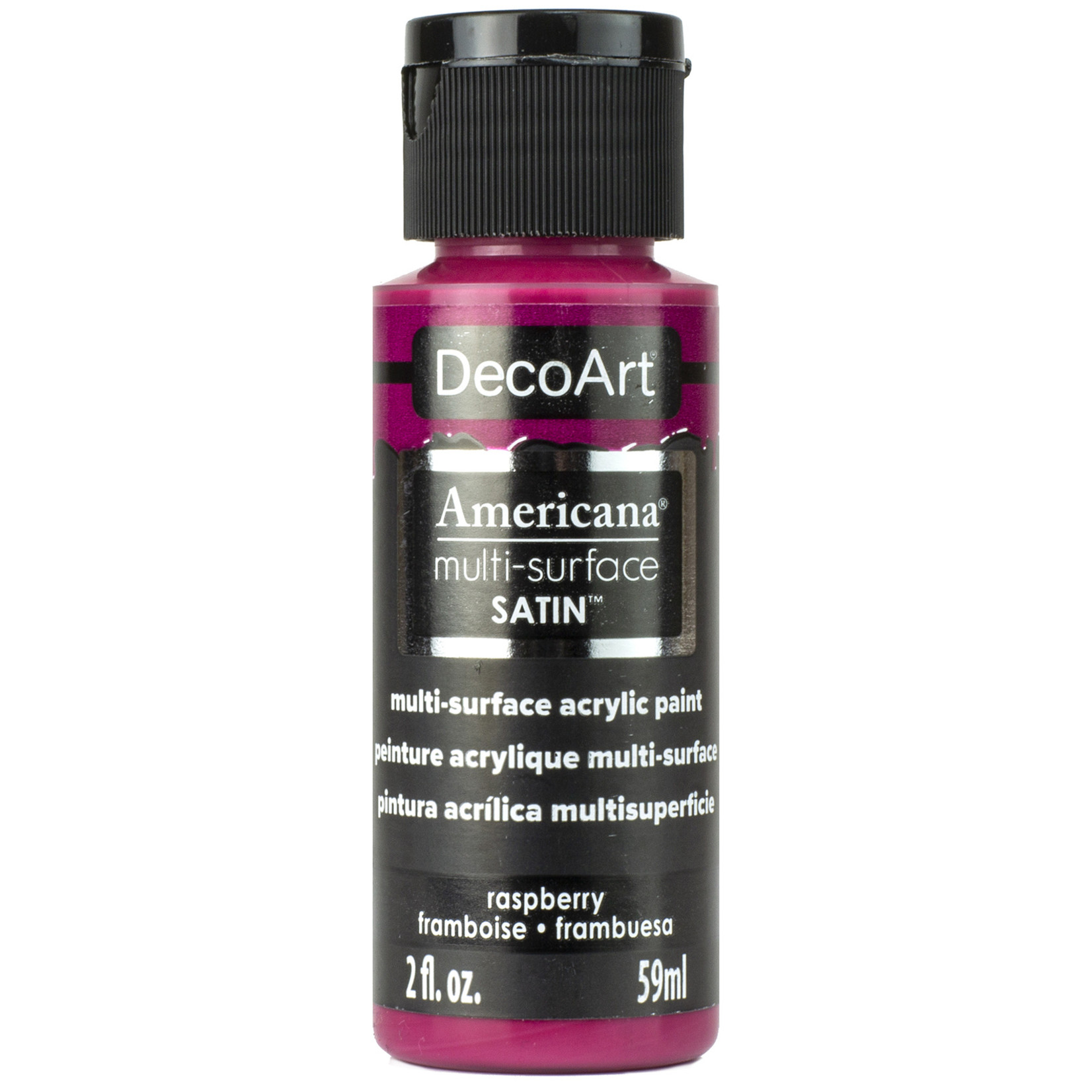 DECO ART AMERICANA ACRYLIC SATIN 2OZ RASPBERRY