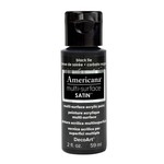 DECO ART AMERICANA ACRYLIC SATIN 2OZ BLACK TIE