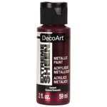 DECO ART EXTREME SHEEN ACRYLIC METALLIC 2OZ GARNET