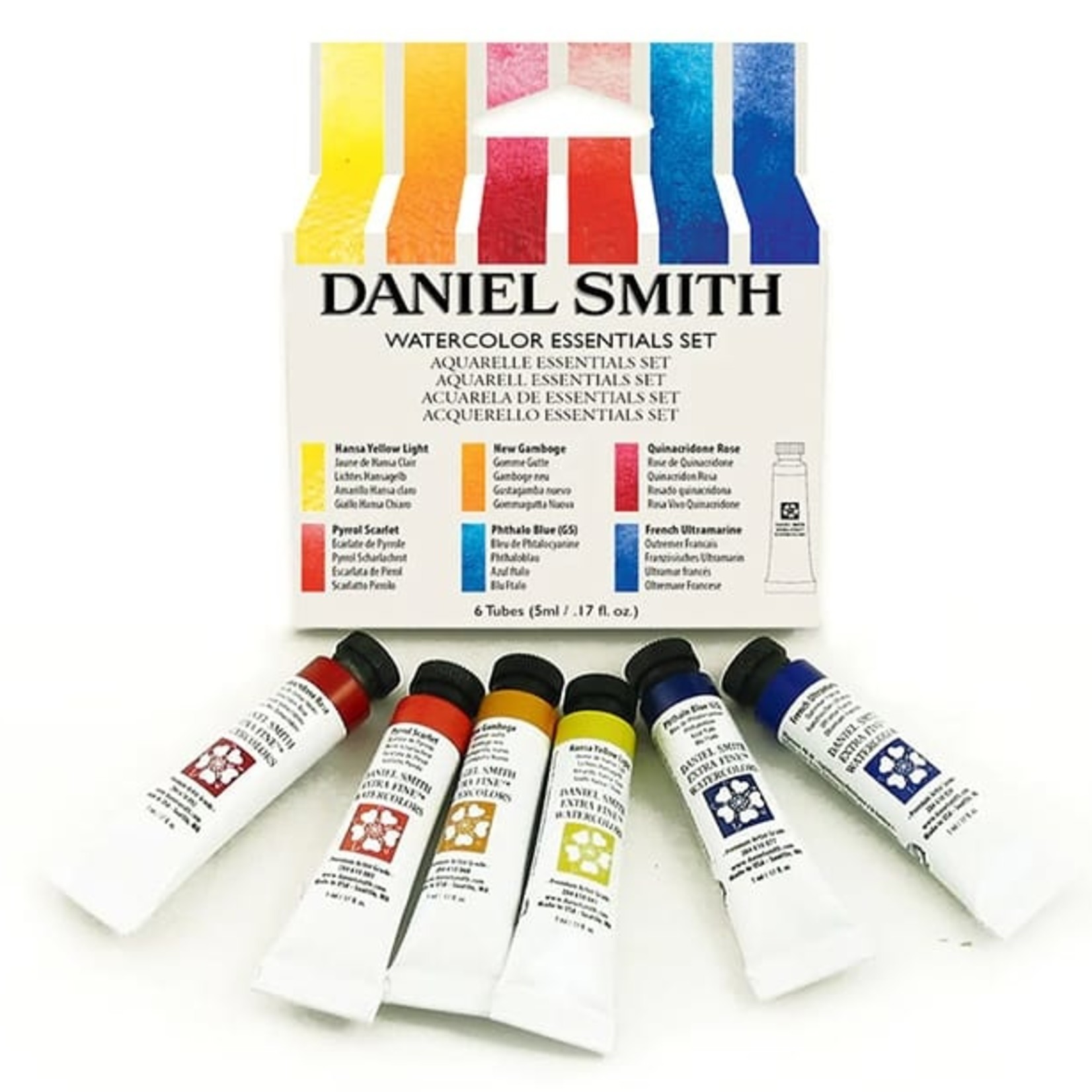 DANIEL SMITH DANIEL SMITH WATERCOLOR ESSENTIALS SET 6X5ML