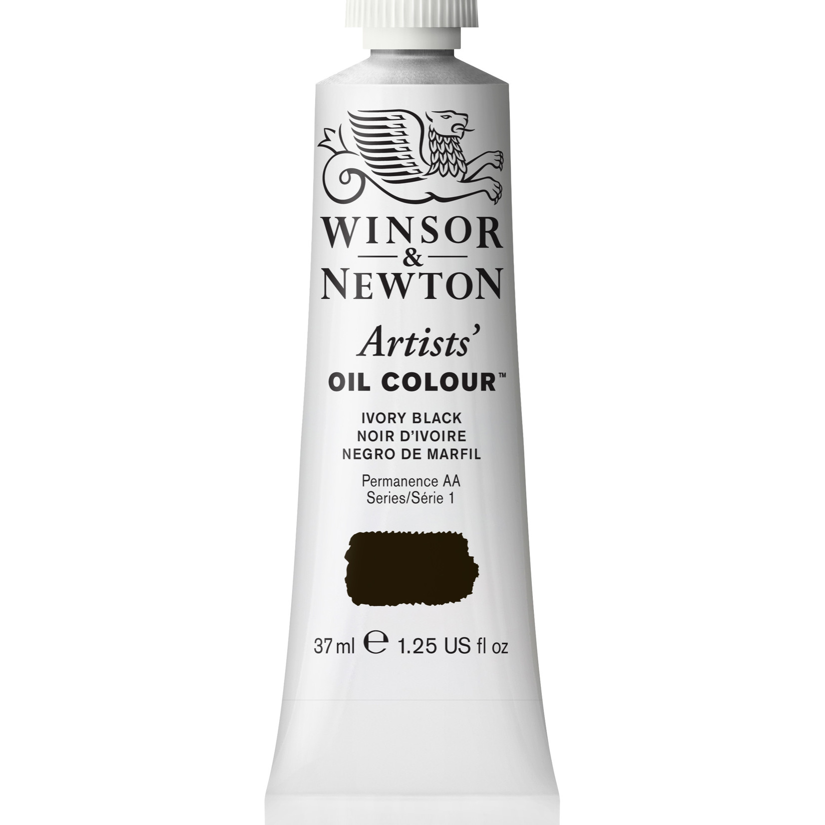WINSOR NEWTON WINSOR & NEWTON ARTISTS' OIL 37ML IVORY BLACK